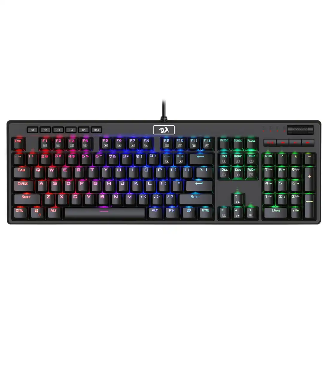 کیبورد مخصوص بازی ردراگون مدل MANYU K579 RGB